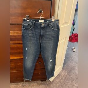 Ayven Distressed Angled Fray Hem Skinny Jean
12 | Indigo